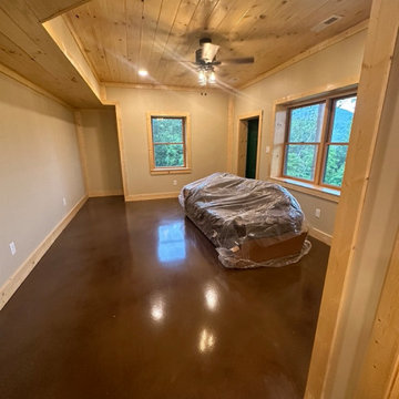 Rustic Cabin Basement Addition in Townsend