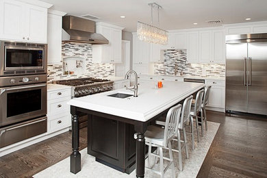 Example of a kitchen design in Denver