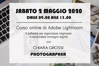 Corso online di Adobe Lightroom - Sabato 2 maggio 2020