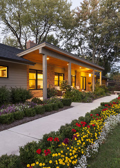 Exterior curb appeal updating help needed for 80's ranch style | Houzz ...