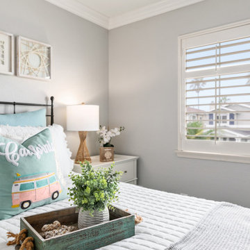 Coastal Remodel in Carlsbad - loft/guest bedroom
