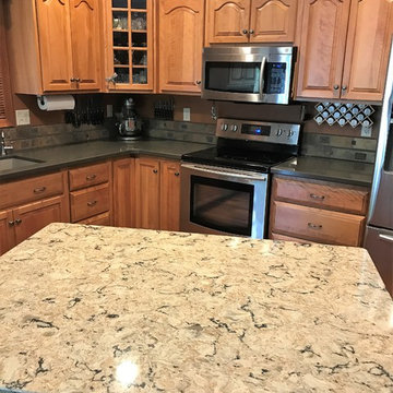 Cambria Bradshaw and Cambria Manchester Kitchen