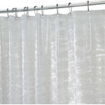 Park B Smith Retro Stripe Shower Curtain Modern Curtains Interdesign Frost Ripples Eva Shower Curtain
