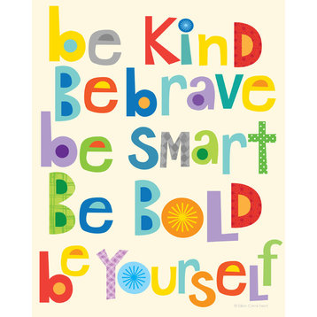 "Be Brave, Be Kind" Print, 11"x14"