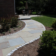 flagstone patios and walkways