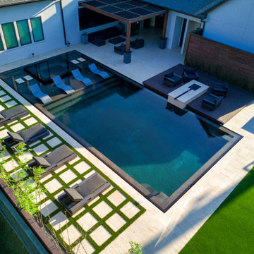 Bellaire, Texas custom luxury pool