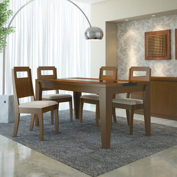 Trimble / Ferry Dining Set | Nut Brown - $1637.61