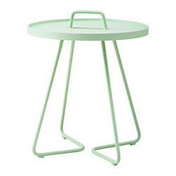 Cane-line On-the-Move Side Table Mint - Outdoor Side Tables
