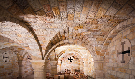 Architektur: Römisches Kreuzgewölbe für einen neuen Keller