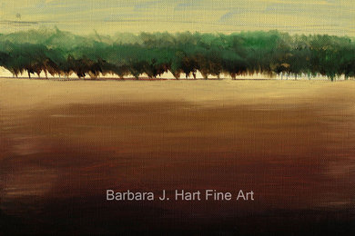 A Stand of Trees - Contemporary Landscape Painting