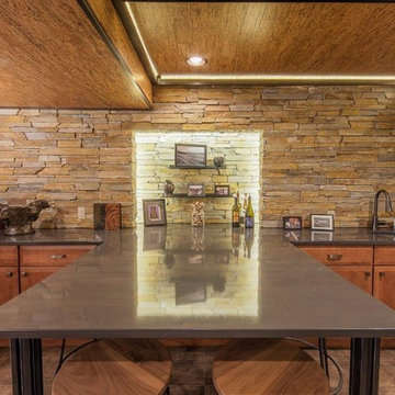 Wine Tasting Room in Cambria Fieldstone