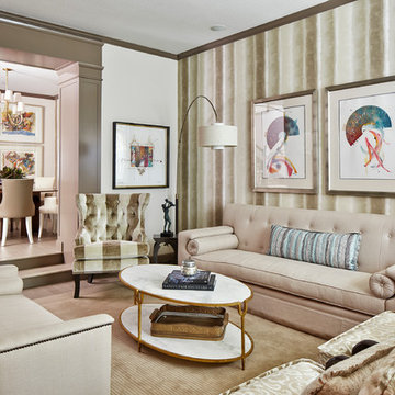 Transitional Living Room