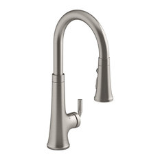 Kohler K-23766-WB Tone 1.5 GPM 1 Hole Pull Down Kitchen Faucet - Vibrant