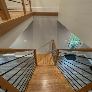 Project #99 | Modern Winder Staircase