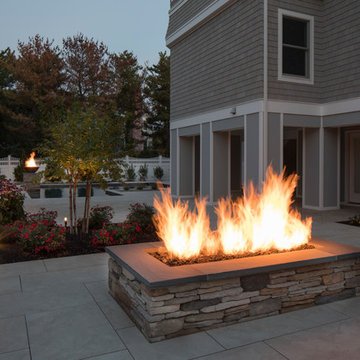Contemporary Pool and Hardscape