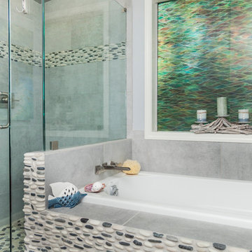 Coastal Inspired Master Bathroom