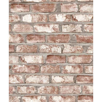 Stone Wallpaper For Accent Wall - EW3102 Exposed Warehouse Wallpaper, 3 Rolls