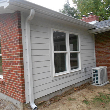 HardiePlank Arctic White| New Addition on Home | Ladue, MO. (63124)