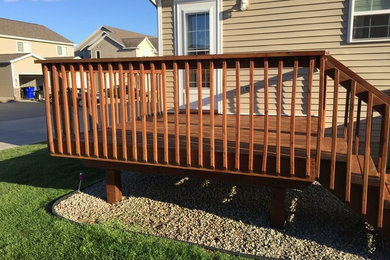 Inspiration for a deck remodel in Cedar Rapids