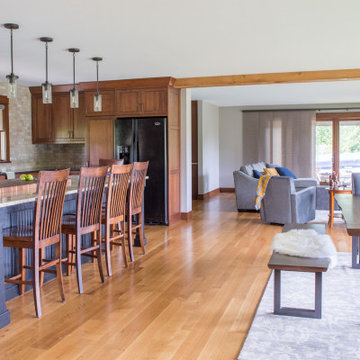 Rustic Main Floor Remodel: Kitchen