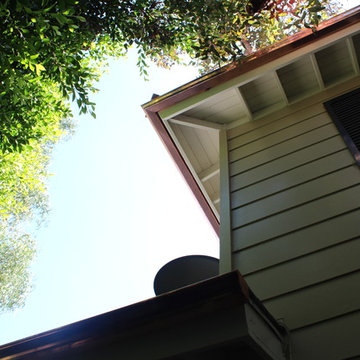 Seamless Copper Rain Gutters in Los Angeles