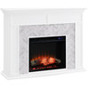 Torlington Electric Fireplace - Marble