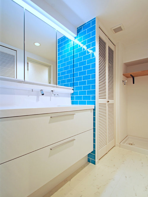 25 Best Cloakroom with Vinyl Flooring and Metro Tiles Ideas, Designs