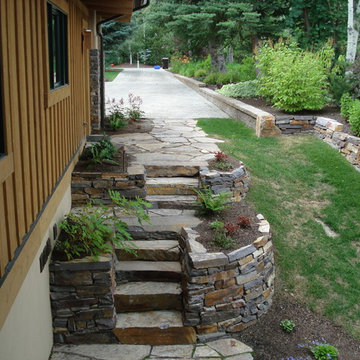 Stone Retaining Walls