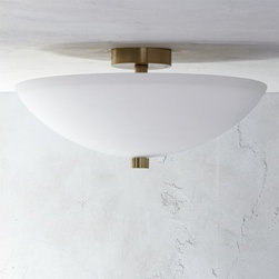 Vivid Flush Mount Lamp | CB2 - Pendant Lighting