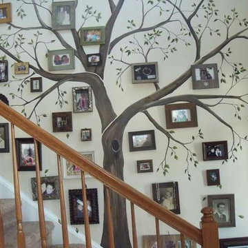How to create a family photo wall