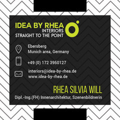 idea by rhea | Rhea Silvia Will DI(FH) IA