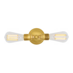 LOME VINTAGE DOUBLE WALL LIGHT - Wall Lights