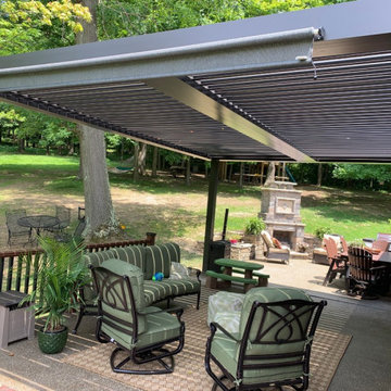 StruXure Outdoor Louvered Roofs for decks
