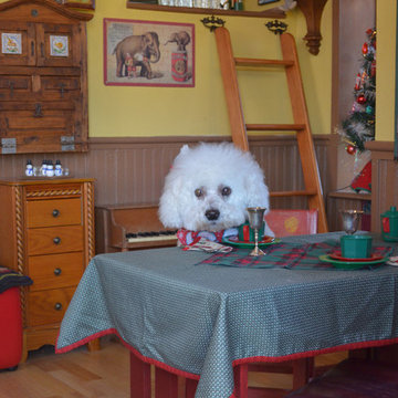 A Magical Tree House Lights Up for Christmas