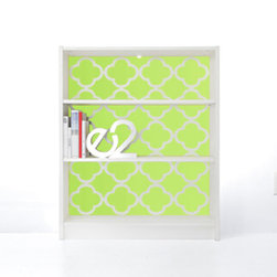 PANYL Citron Quatrefoil for IKEA BILLY - Home Decor