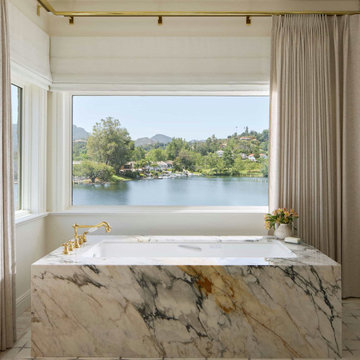 Modern Mediterranean Lakeside Home
