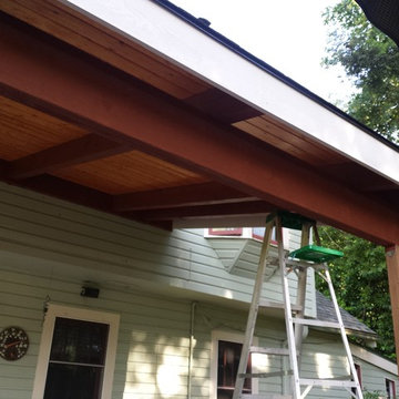 Deck Cover Timber Frame