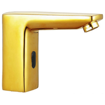 Fontana Clanton Yellow Gold Plated Automatic Sensor Touchless Faucet