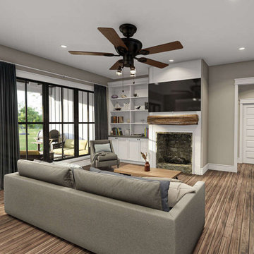 Modern Farmhouse Plan 041-00243 (Exclusive)