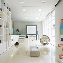 warm white terrazzo floor