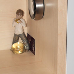 Corner Inset Shelves - Storage And Organization