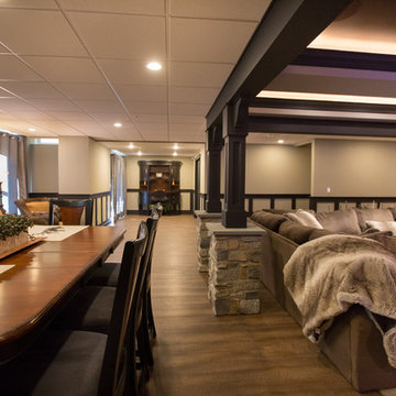 Bucks County Style Basement in Perkasie, PA