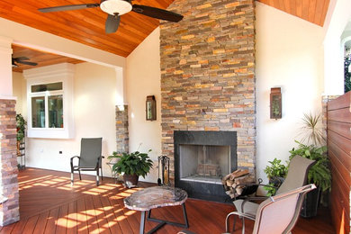 Trendy porch idea in Other