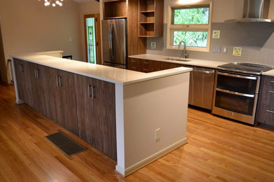 Minimalist kitchen photo in Other
