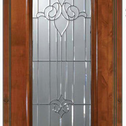Prehung Exterior Single Door 80 Alder Arlington Full Lite Glass - Front Doors
