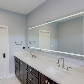 Primary Bath Retreat with Zero-Entry Shower and Heated Floors