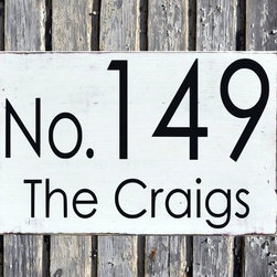 Address Plaques, House Numbers - House Numbers