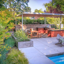 Back hill deck