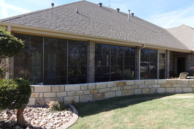 Example of a classic sunroom design in Austin