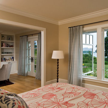 Stage Neck - Bedroom on a Custom Home on Cape Cod, MA